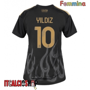 Juventus Kenan Yildiz #10 Terza Maglia Femmina 2026-27 Manica Corta Juventus Kenan Yildiz #10 Terza Maglia Femmina 2026-27 Manica Corta